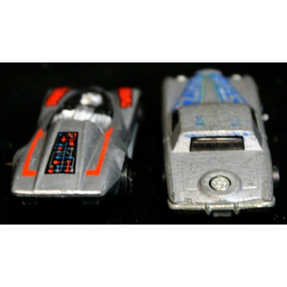 2 VTG Hot Wheels Silver Red Turbo 1984 Car Silver Blue Stutz 1979 Diecast - Picture 4 of 8